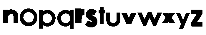 PN Celery Bold Font LOWERCASE