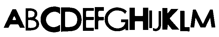 PN Celery Font UPPERCASE