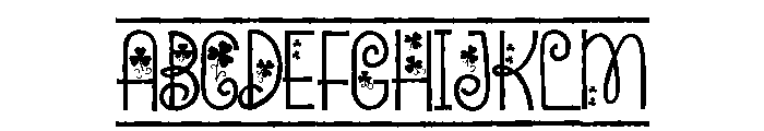 PN Charmborder Font UPPERCASE