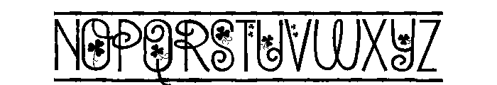 PN Charmborder Font UPPERCASE