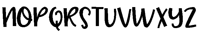 PN Chickpea Bold Font UPPERCASE