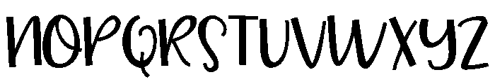 PN Chickpea Font UPPERCASE