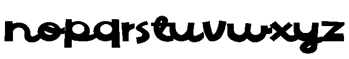 PN Christmas Deer Script Expanded Font LOWERCASE
