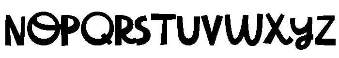PN Christmas Deer Script Font UPPERCASE