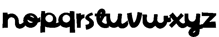 PN Christmas Deer Script Font LOWERCASE