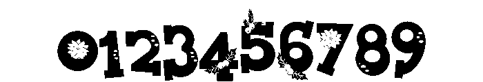 PN Christmas Deer Serif Font OTHER CHARS