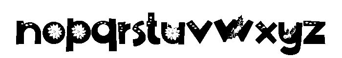 PN Christmas Deer Font LOWERCASE