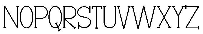 PN Citrus Heights Light Font UPPERCASE