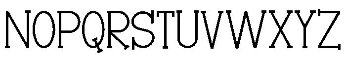 PN Citrus Heights Font UPPERCASE