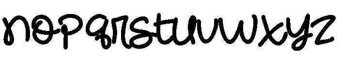 PN Clackicraft Bold Font LOWERCASE