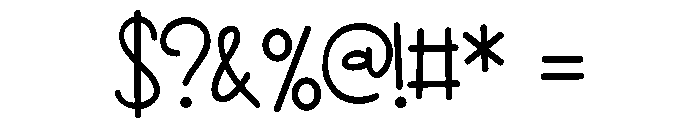 PN Clackicraft DemiBold Font OTHER CHARS