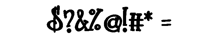 PN Cookie Crust Bold Font OTHER CHARS