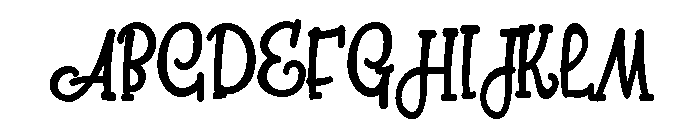 PN Cookie Crust Condensed Bold Font UPPERCASE