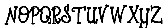 PN Cookie Crust Condensed Bold Font UPPERCASE
