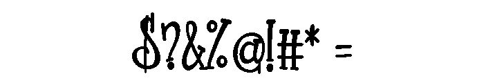 PN Cookie Crust Condensed Font OTHER CHARS