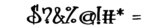 PN Cookie Crust Expanded Font OTHER CHARS