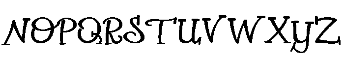 PN Cookie Crust Expanded Font UPPERCASE