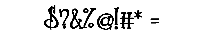 PN Cookie Crust Font OTHER CHARS