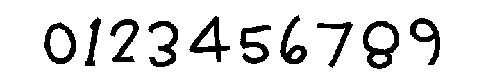 PN Cowberry Scary Print Bold Font OTHER CHARS