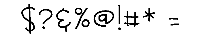 PN Cowberry Scary Print DemiBold Font OTHER CHARS