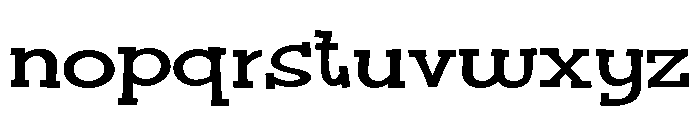 PN Cranberry Crust Expanded Font LOWERCASE