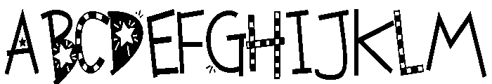 PN Cutesie Americana Condensed Font UPPERCASE