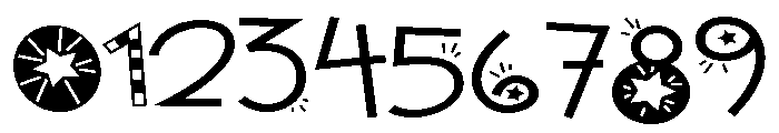 PN Cutesie Americana Expanded Font OTHER CHARS