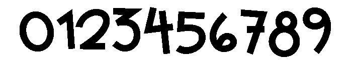 PN Cutesie Black Font OTHER CHARS
