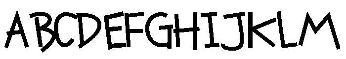 PN Cutesie Bold Font UPPERCASE