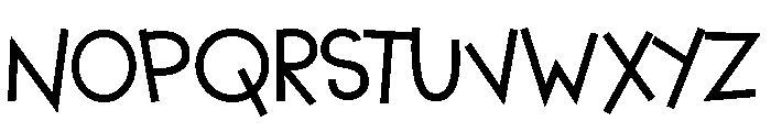 PN Cutesie Bold Font UPPERCASE