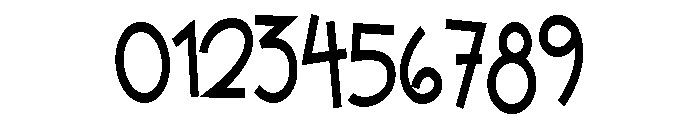 PN Cutesie Condensed Bold Font OTHER CHARS
