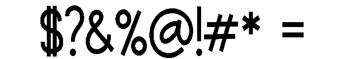 PN Cutesie Condensed Bold Font OTHER CHARS
