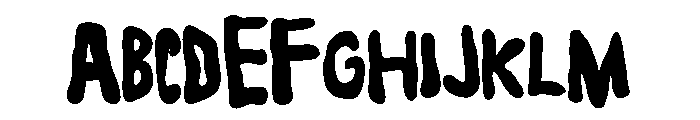 PN Doozy Boo Bold FONT