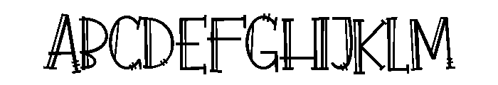 PN Double Fudgsicle Font UPPERCASE
