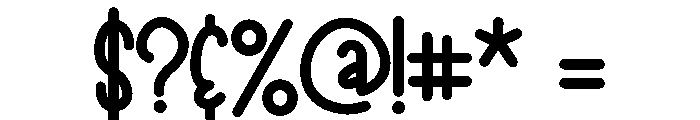 PN Eskimo Kiss Bold Font OTHER CHARS