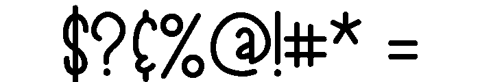 PN Eskimo Kiss Font OTHER CHARS