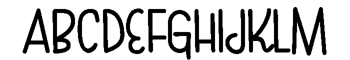 PN Eskimo Kiss Font UPPERCASE