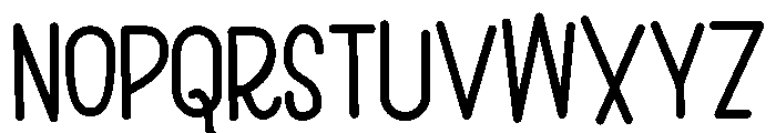 PN Eskimo Kiss Font UPPERCASE