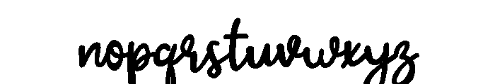 PN Etcetera Bold Font LOWERCASE