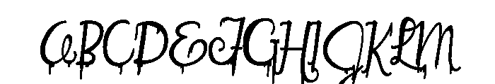 PN Ever Scary Condensed Font UPPERCASE