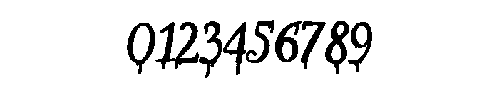 PN Ever Scary Expanded Font OTHER CHARS