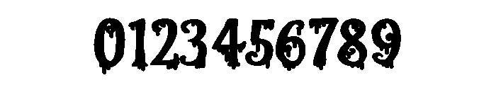 PN Ever Scary Print Expanded Bold Font OTHER CHARS