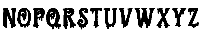PN Ever Scary Print Expanded Bold Font UPPERCASE