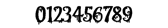 PN Ever Scary Print Expanded Font OTHER CHARS
