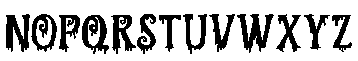 PN Ever Scary Print Expanded Font UPPERCASE