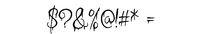 PN Evil Designer Condensed Font OTHER CHARS