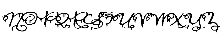 PN Evil Designer Expanded Bold Font UPPERCASE