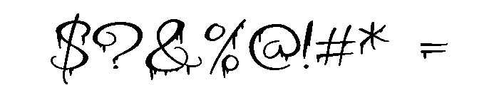 PN Evil Designer Expanded Font OTHER CHARS