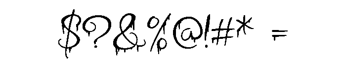 PN Evil Designer Font OTHER CHARS