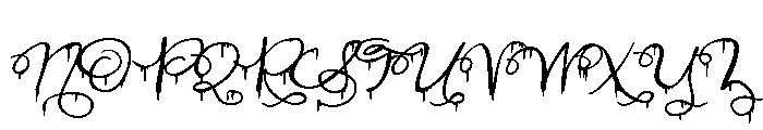 PN Evil Designer Font UPPERCASE
